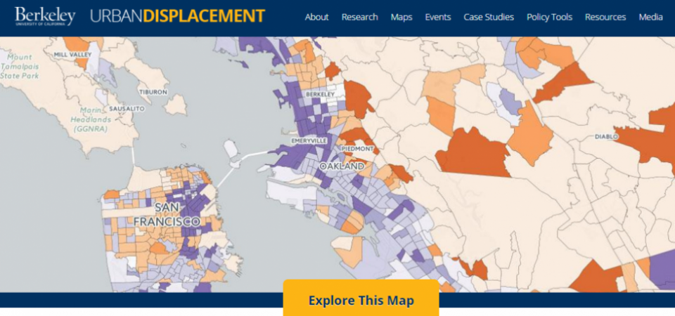 Urban Displacement | T324 | Website Design and Development, Marketing ...